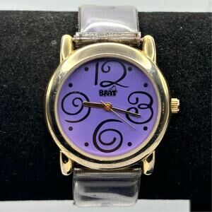 Gold & Purple Brat Watch
